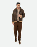Giacca in pelle e montone da uomo - James | Leather Trend