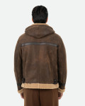 Giacca in pelle e montone da uomo - James | Leather Trend