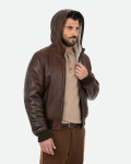 Men's shearling bomber jacket - Carlo | Leather Trend