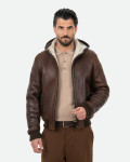 Bomber in montone da uomo - Carlo | Leather Trend