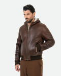 Men's shearling bomber jacket - Carlo | Leather Trend