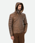 Piumino in pelle da uomo – Berlino | Leather Trend