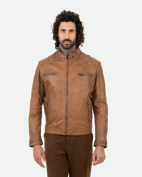 Biker in pelle da uomo – Avatar | Leather Trend 2