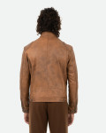 Men's leather biker jacket - Avatar | Leather Trend