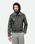 Giacca in pelle e montone da uomo - Francesco | Leather Trend