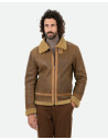Men's shearling jacket - Franco | Leather Trend