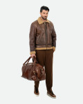 Men's shearling jacket - Franco | Leather Trend
