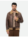Men's shearling jacket - Franco | Leather Trend