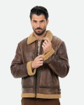 Men's shearling jacket - Franco | Leather Trend