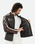 Men's Nubuck Biker Jacket – Axel | Leather Trend