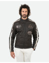 Men's Nubuck Biker Jacket – Axel | Leather Trend