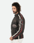 Men's Nubuck Biker Jacket – Axel | Leather Trend