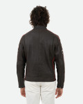Men's Nubuck Biker Jacket – Axel | Leather Trend