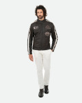 Men's Nubuck Biker Jacket – Axel | Leather Trend