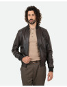 Bomber in pelle da uomo – David | Leather Trend