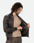 Bomber in pelle da uomo – David | Leather Trend
