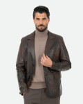 Giacca in Pelle da Uomo Testa di Moro - Ettore | Leather Trend