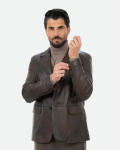 Men's Dark Brown Leather Jacket - Ettore | Leather Trend