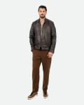 Giacca in pelle da uomo – U08 | Leather Trend