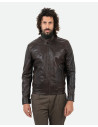 Biker in pelle da uomo - U06 | Leather Trend