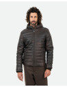 Piumino in pelle da uomo testa di moro - Rio | Leather Trend