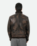 Men's leather and shearling jacket - Francesco | Leather Trend