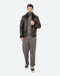 Giacca in pelle e montone da uomo - Francesco | Leather Trend