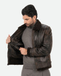 Giacca in pelle e montone da uomo - Francesco | Leather Trend