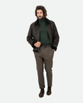 Giacca in nabuk e montone da uomo - Francesco | Leather Trend