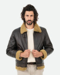 Giacca in pelle e montone da uomo - Francesco | Leather Trend