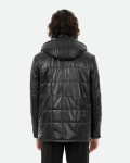 Piumino in pelle da uomo - Marek | Leather Trend