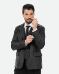 Giacca in Pelle da Uomo Nera - Ettore | Leather Trend