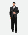 Men's Black Leather Jacket - Ettore | Leather Trend