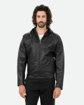 Giacca in pelle con cappuccio - Terminator | Leather Trend