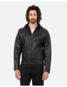 Giacca in pelle con cappuccio - Terminator | Leather Trend