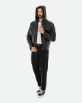 Hooded leather jacket - Terminator | Leather Trend