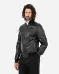 Bomber in pelle da uomo – David | Leather Trend