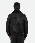 Bomber in montone da uomo - Carlo Bis | Leather Trend