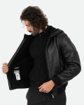 Bomber in montone da uomo - Carlo | Leather Trend