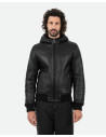 Bomber in montone da uomo - Carlo | Leather Trend