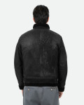 Giacca in nabuk e montone da uomo - Francesco | Leather Trend