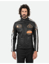 Biker in Pelle da Uomo Nero – Axel | Leather Trend