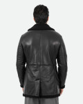 Cappotto effetto shearling da uomo - Mirko | Leather Trend