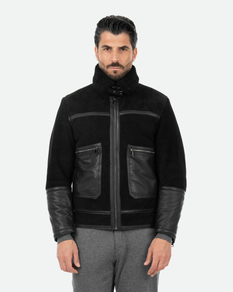 Giacca in montone da uomo - Samuele | Leather Trend 2