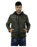 Giacca in pelle con cappuccio - Terminator | Leather Trend