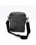 Borsa a tracolla uomo grigia – Portofino | Leather Trend