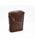 Men's Dark Brown Shoulder Bag – Portofino | Leather Trend