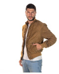 Men's suede bomber jacket – Milo | Leather Trend