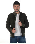 Men's suede bomber jacket – Milo | Leather Trend