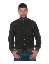 Bomber uomo in pelle camoscio – Milo | Leather Trend